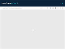 Tablet Screenshot of envisionpoolsoh.com